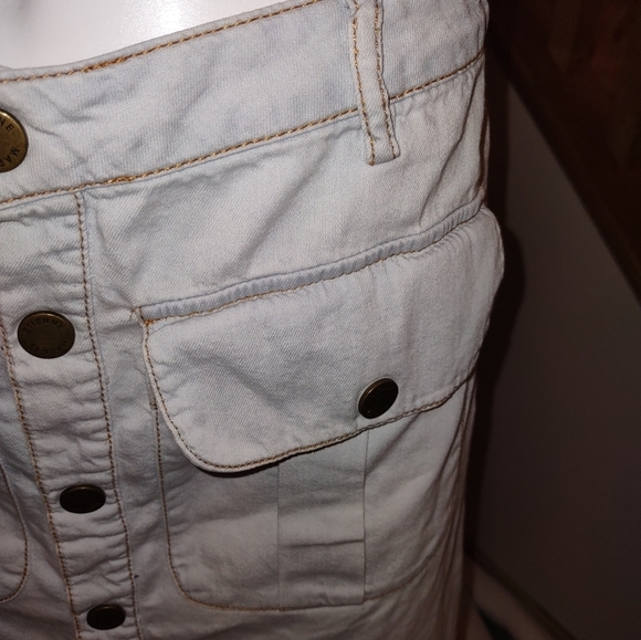 ETIENNE Marcel light colored jean skirt - Picture 2 of 8